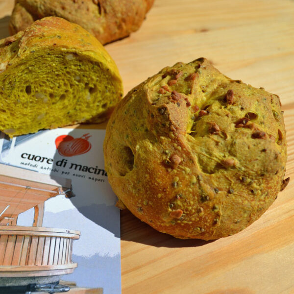 ricetta pane alla curcuma