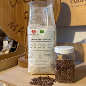 Farina di grano tenero integrale varietà antica Pur Pur BIO
