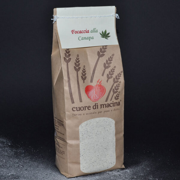 focaccia alla canapa
