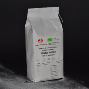 Cuore di Macina - Farina di grano tenero Gentil Rosso Tipo 2 BIO