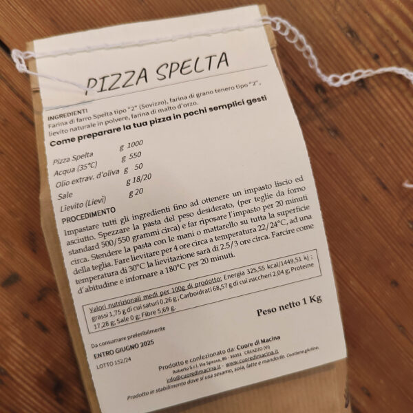 Pizza Spelta - immagine 2